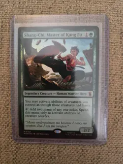 Magic: The Gathering Marvel Shang-Chi Master of Kung Fu Foil Mythic #0187 MTG MS - Image 1