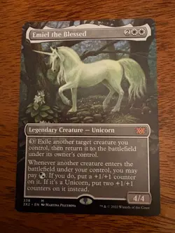 Emiel the Blessed (Borderless) Double Masters 2022 Regular - Image 1