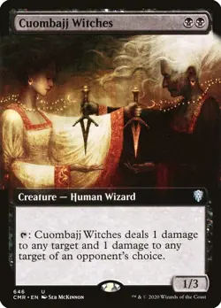 NM - Cuombajj Witches (Extended Art) [CMR - 646] Commander Legends - Image 1