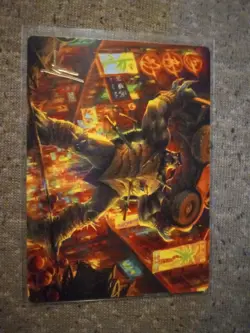 Slash, Reptile Rampage 10/54 TMNT - Gold Stamped Signature - Image 1
