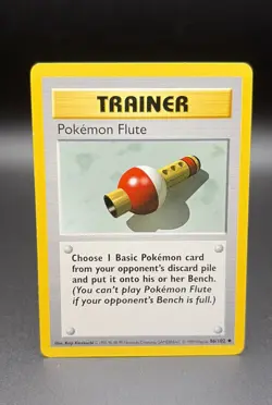 Pokemon Flute 086/102 Base Set (Shadowless) Regular - Image 1