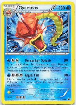 Gyarados Shiny - XY109 Black Star Promo Pokemon - LP/MP - Image 1