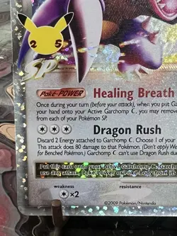 Pokemon Celebrations 145/147 GARCHOMP C LV.X Card - Image 5
