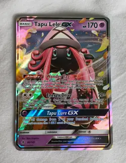 Tapu Lele GX 60/145 Half Art Guardians Rising Pokemon Card - Image 2