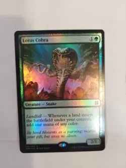 Lotus Cobra Zendikar Rising Foil - Image 1