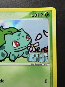 Bulbasaur Crystal Guardians Stamped Rev Holo #45/100 2006 Pokemon NM - Image 4