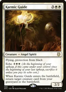 1x Karmic Guide NM Eng MTG - AFR Commander - Image 1