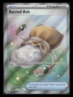 Sacred Ash 115/088 Ultra Rare Perfect Order Pokemon Holo Near Mint - Image 1