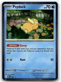 Psyduck 007 Promo ME: Mega Evolution Promo Pokemon Holo NM/M - Image 1