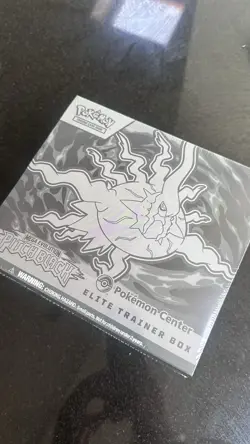 Brand New Pokemon TCG Pokemon Center Pitch Black Elite Trainer Box ETB Sealed - Image 1