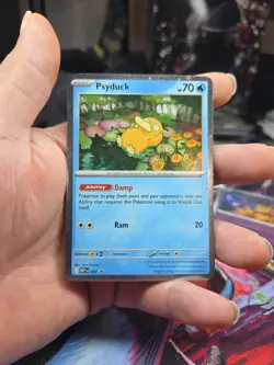 Psyduck SVP 007 Mega Evolution Cosmos Holo Black Star Promo Pokemon TCG NM/M - Image 1