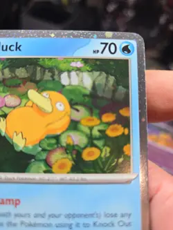 Psyduck SVP 007 Mega Evolution Cosmos Holo Black Star Promo Pokemon TCG NM/M - Image 4