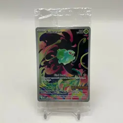 Bulbasaur Pokemon Mega Evolution Stamped Box Topper Promo #133 Sealed - Image 1