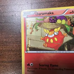 The Pokemon Company Darumaka BW18 Black & White Promo Holo English Basic 60 HP - Image 2
