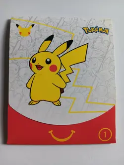 2021 Pokemon McDonald's 25th Anniversary Lot Of 2 SEALED Packs With Sleeve NEW - Image 2
