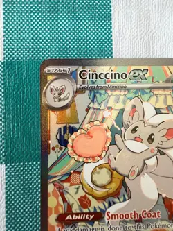 Cinccino EX Special Illustration Rare 119/086 Pokemon Chaos Rising NM - Image 5