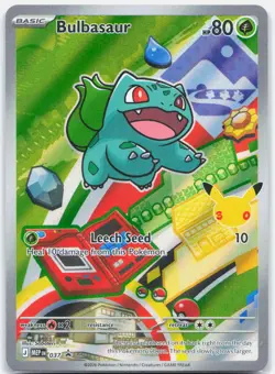 Bulbasaur - MEP037 First Partner Illustration Promo Pokemon - NM/MINT - Image 1
