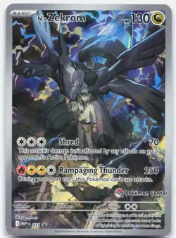 N's Zekrom - MEP031 Ascended Heroes POKEMON CENTER ETB Promo Pokemon - NM/LP - Image 1