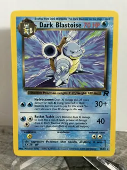 Dark Blastoise 20/82 Unlimited Rare Team Rocket Pokemon - Image 1