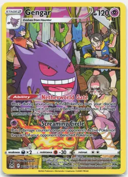 Gengar - TG06/TG30 Lost Origin Trainer Gallery Pokemon - NM - Image 1
