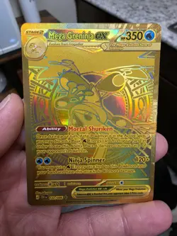 Mega Greninja EX 122/086 Evolutions Secret Rare Full Art Holo EN - Image 1
