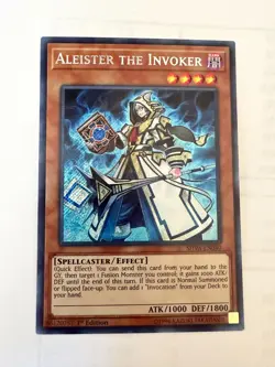 Yugioh Aleister the Invoker SHVA-EN040 Secret Rare 1st Edition NM English - Image 1