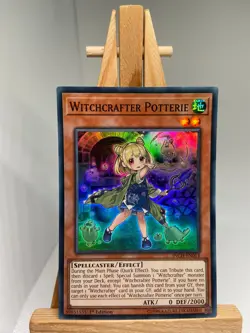 Witchcrafter Potterie - Super Rare 1st Edition INCH-EN014 - NM - YuGiOh - Image 1