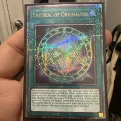 Yugioh The Seal of Orichalcos (Quarter Century Secret Rare) MP24-EN015 25th - Image 1