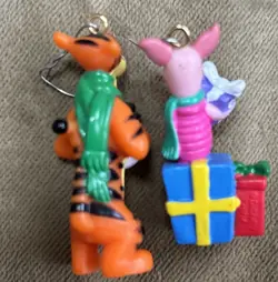 VTG Winnie the Pooh Lot of 6 Ornaments Pooh,Tigger, Eeyore, Piglet Disney - Image 5