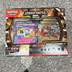 Pokemon TCG League Battle Deck Mega Lucario ex 60-Card Deck English 2024 - Image 1