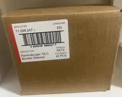 Sealed Case Box of 42 Sleeved Booster Packs Rise of the Floodborn Disney Lorcana - Image 1