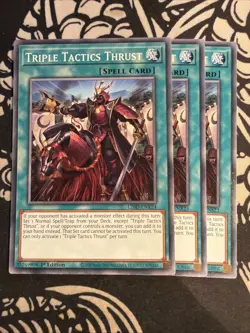 Yu-Gi-Oh! Triple Tactics Thrust Common L26D-ENX24 Playset - Image 1