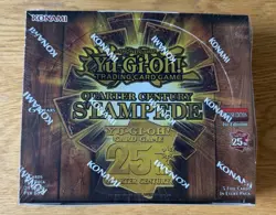 Konami Yu-Gi-Oh! TCG Quarter Century Stampede 1st Ed English Booster Box sealed - Image 1