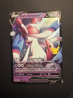 Dark Sylveon V SWSH134 SWSH: Sword & Shield Promo Cards Holo - Image 1