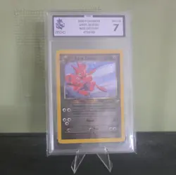 Pokemon Card Dark Scizor Holo Rare Card Neo Destiny 9/105 Grade 7 - Image 1