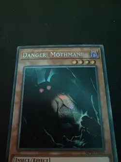 Yu-Gi-Oh MP19-EN219 Danger! Mothman 1st Edition Secret Rare Card NM Condition - Image 2