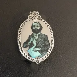 Disney Pin- Haunted Mansion Glow In The Dark Mystery Set - Bearded Man - Image 1