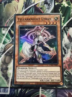Tellarknight Lyran CYAC-EN021 | 1st Edition Super Rare | Yu-Gi-Oh Card - Image 1