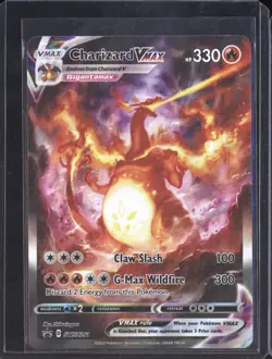 2022 Pokemon TCG Sword & Shield Promo SWSH261 Charizard VMAX Holo - Image 1
