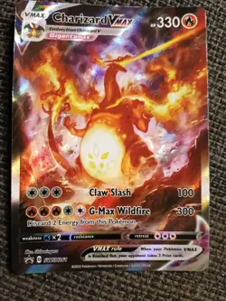 Pokemon TCG Charizard VMAX Sword & Shield Swsh261 Holo Promo - Image 2