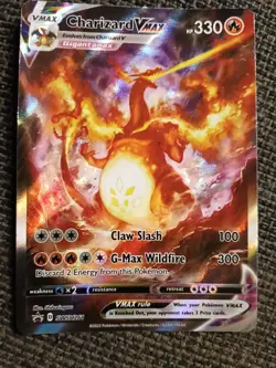 Pokemon TCG Charizard VMAX Sword & Shield Swsh261 Holo Promo - Image 3