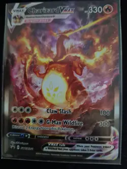 Pokemon TCG Charizard VMAX Sword & Shield Swsh261 Holo Promo - Image 1