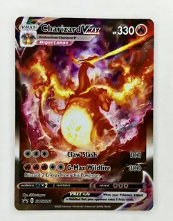 Pokemon TCG Charizard VMAX Sword & Shield Swsh261 Holo Promo - Image 1