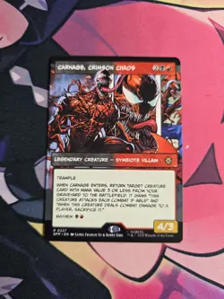 Carnage, Crimson Chaos (Borderless) Marvel's Spider-Man Regular - Image 1