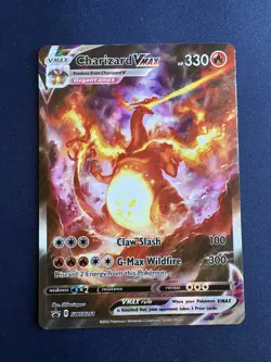 Pokemon TCG Charizard VMAX Sword & Shield Swsh261 Holo Promo - Image 1