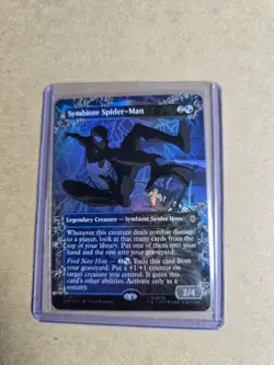 Symbiote Spider-Man (Borderless) Marvel's Spider-Man Foil - Image 1