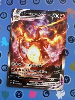 Pokemon TCG Charizard VMAX Sword & Shield SWSH261 Holo Promo - Image 1