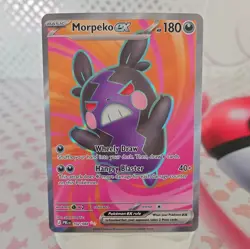 Pokemon TCG - Morpeko Ex 102/084 - Pitch Black - Holo Ultra Rare Card - Image 1