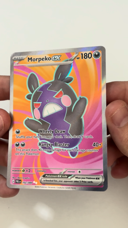 Morpeko Ex 102/084 Ultra Rare Pitch Black Pokemon TCG Pack Fresh - Image 2