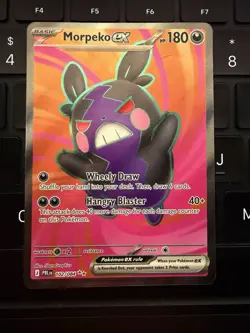 Pokemon TCG Morpeko ex 102/084 Pitch Black Ultra Rare English 2026 NM - Image 1